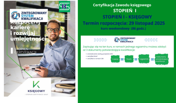 I STOPIEŃ - Kurs weekendowy
