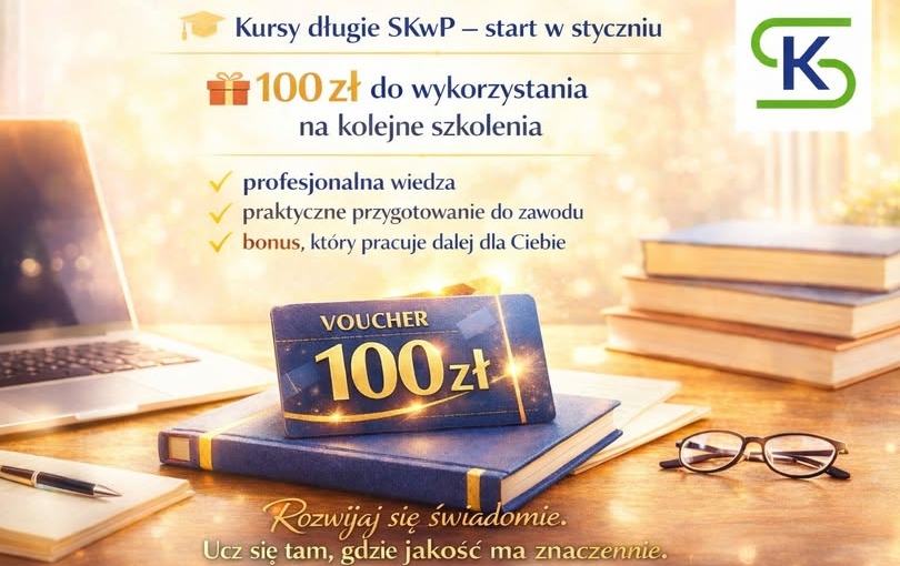 BONUS NA START ROKU – 100 ZŁ DO WYKORZYSTANIA!