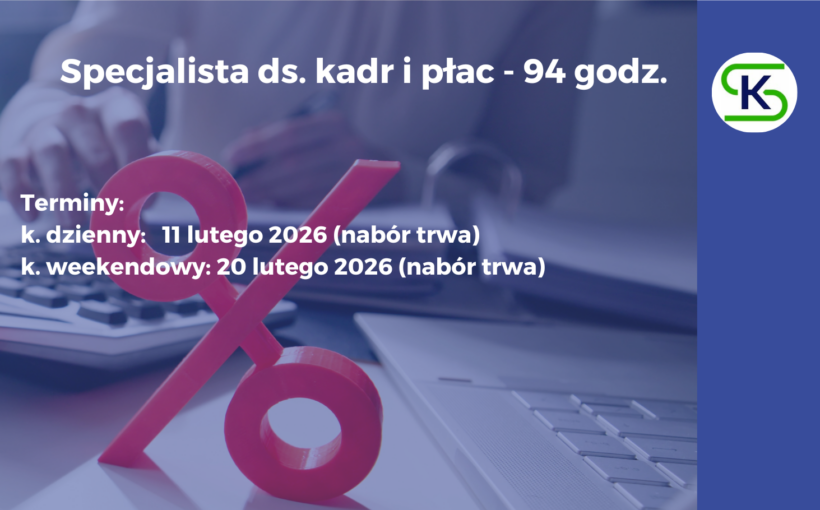 Nabory na kursy: Specjalista d/s kadr i płac