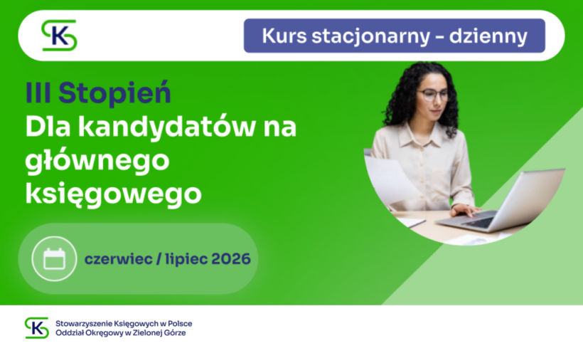 Certyfikacja Zawodu księgowego - STOPIEŃ III