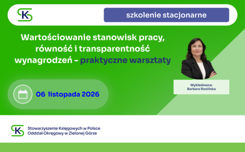 Wartościowanie stanowisk pracy, równość i transparentność wynagrodzeń